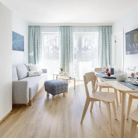 Apartament Artsea Z Basenem Całorocznym -pobierowo Baltic Apartments-sannel For Rent *