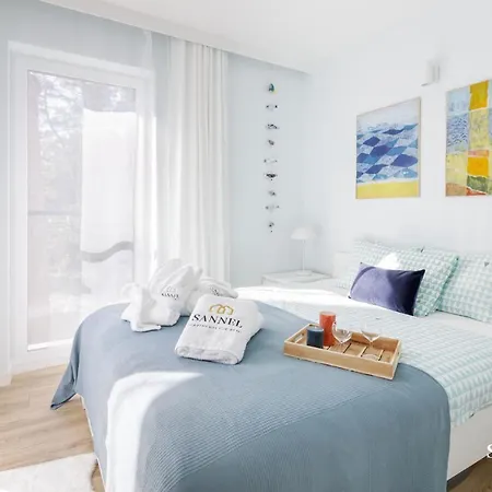 Apartament Artsea Z Basenem Całorocznym -pobierowo Baltic Apartments-sannel For Rent Pobierowo