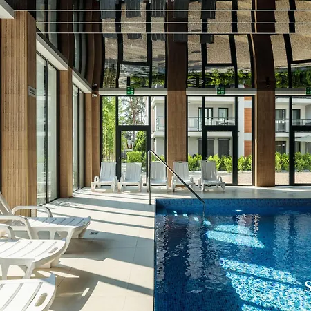 Artsea Z Basenem Całorocznym -pobierowo Baltic Apartments-sannel For Rent *