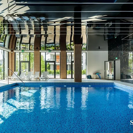 Apartment Artsea Z Basenem Calorocznym -pobierowo Baltic Apartments-sannel For Rent